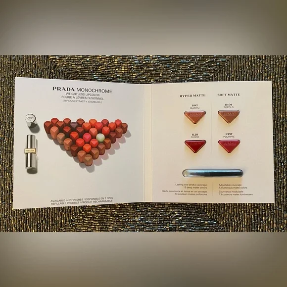 4️⃣ FOR 💲1️⃣5️⃣ PRADA Monochrome Weightless Lipcolor - Picture 2 of 4